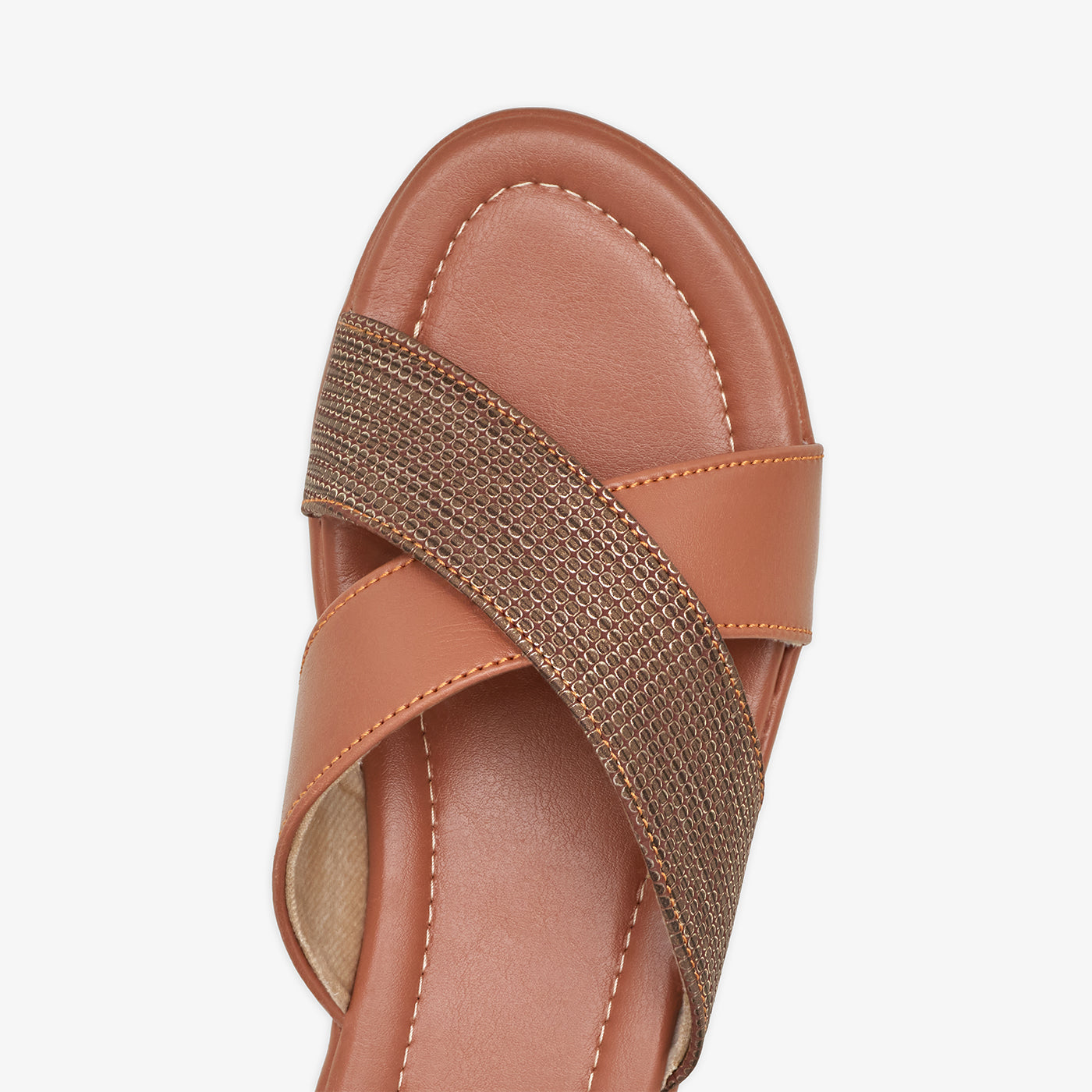 Women's Cross Strap Slides