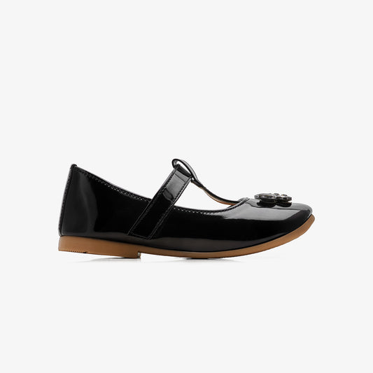 Girls' Metallic Mary Janes