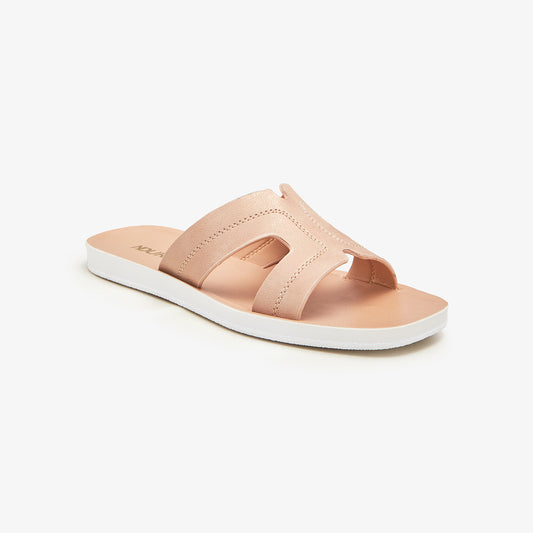 Women's Cut-out Strap Slides