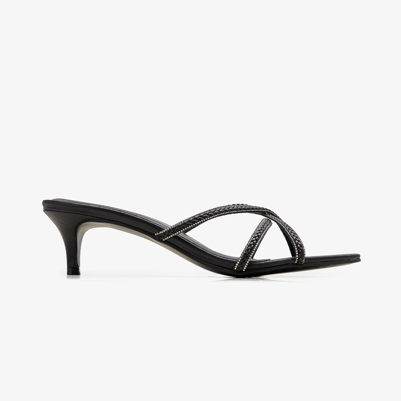 Women's Strappy Rhinestones Heels