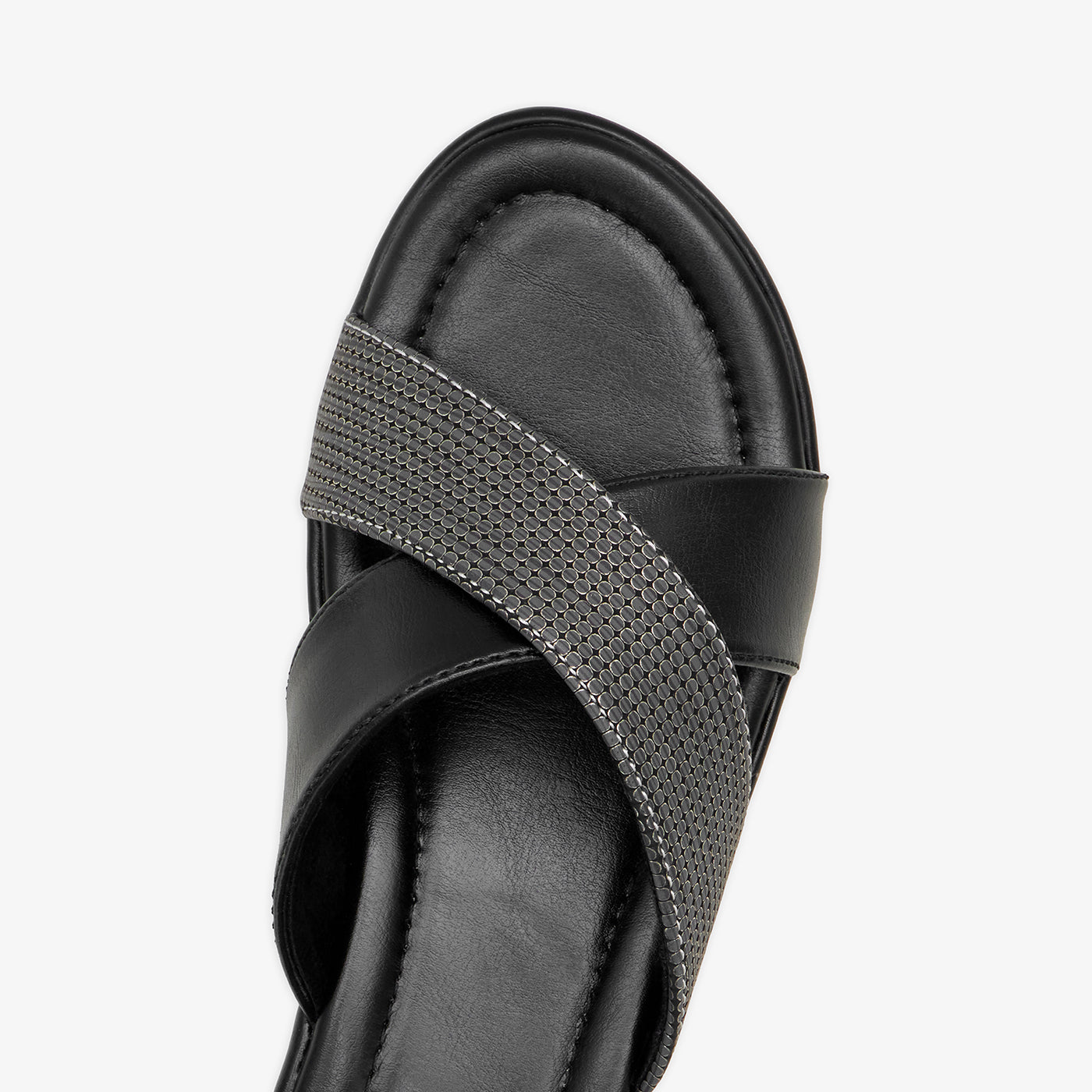 Women's Cross Strap Slides