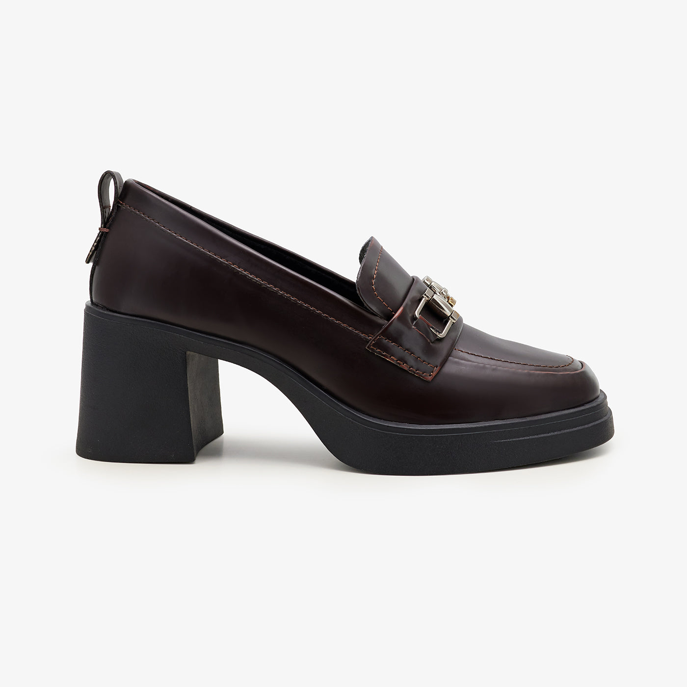 Women's Block Heel Loafers