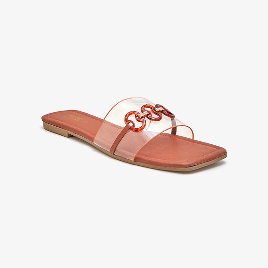 Women's Clear view Slides