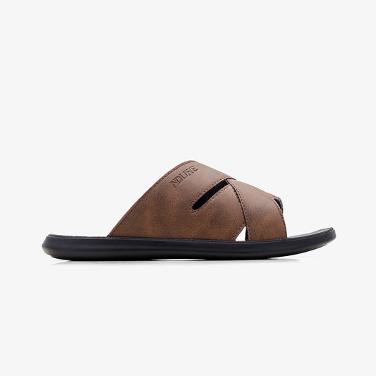 Men's Criss-Cross Slides