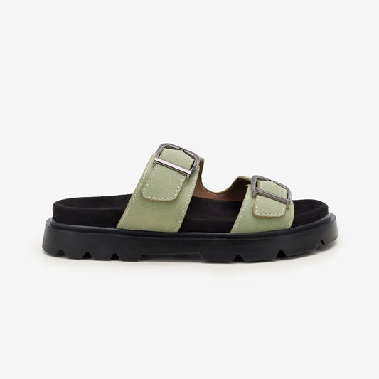 Girls' Buckle Up Slides