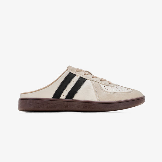 Women's Contrast Stripe Mule Sneakers