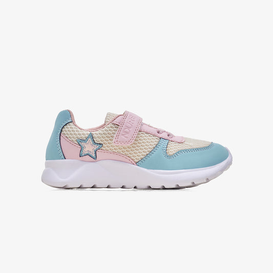 Girls' Pastel Contrast Sneakers