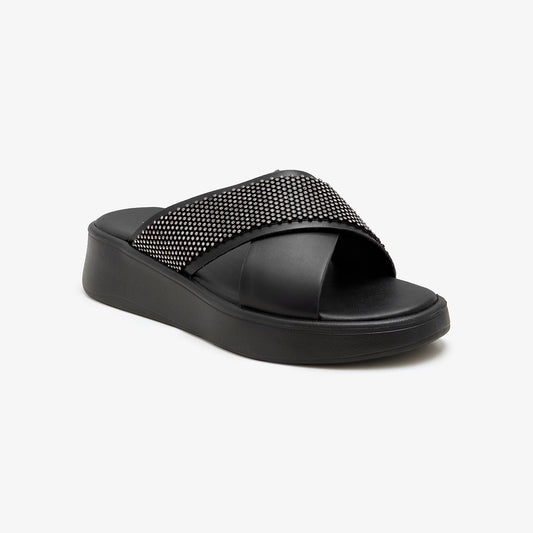 Women's Embellished Slides