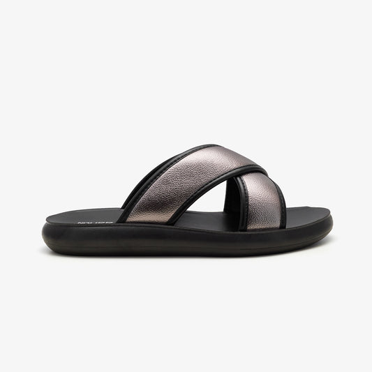 Women's Cross Strap Slides