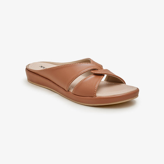 Women's Twisted Strap Slides
