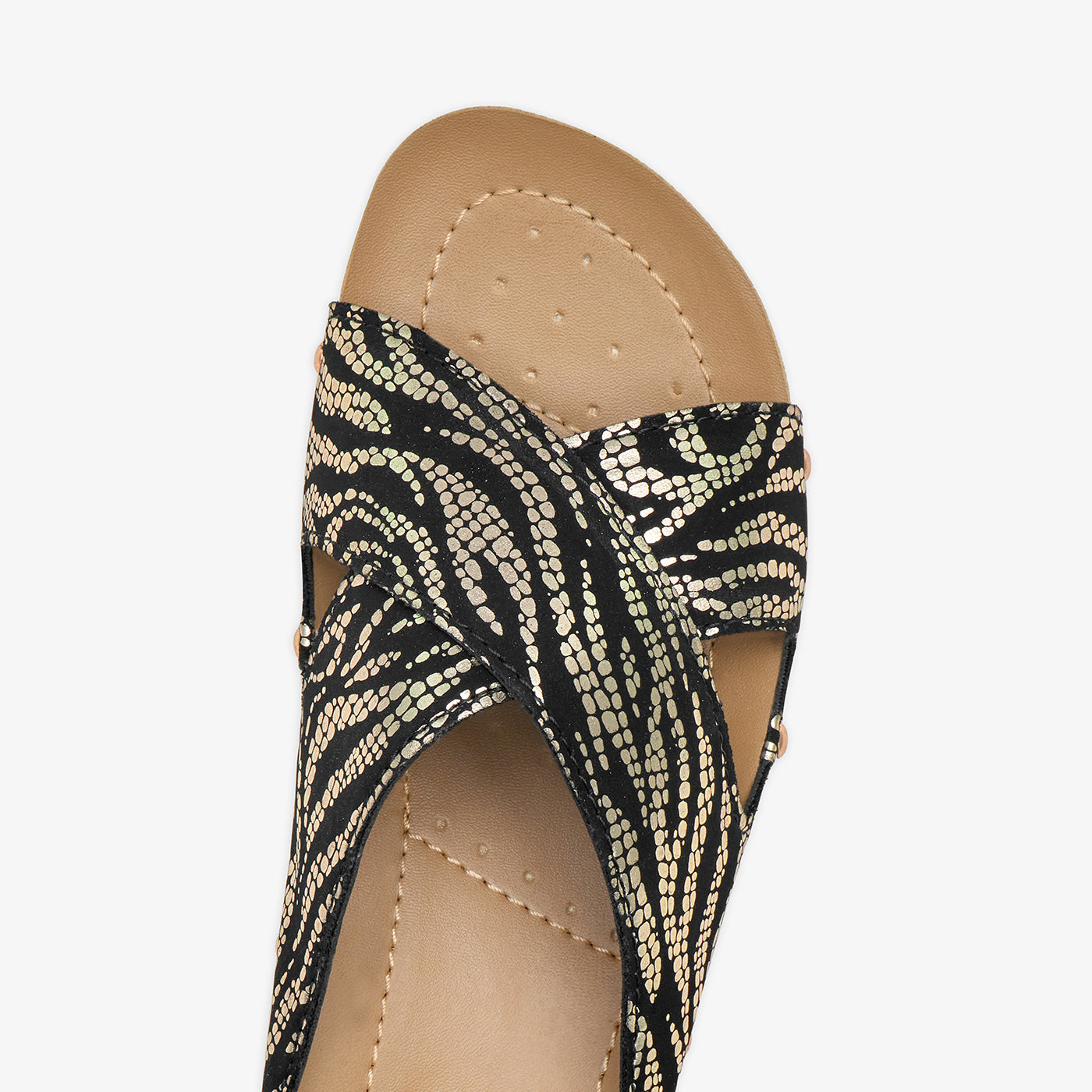 Women's Cross Strap Slides