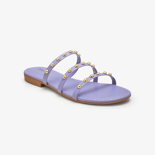 Women's Triple Strap Slides