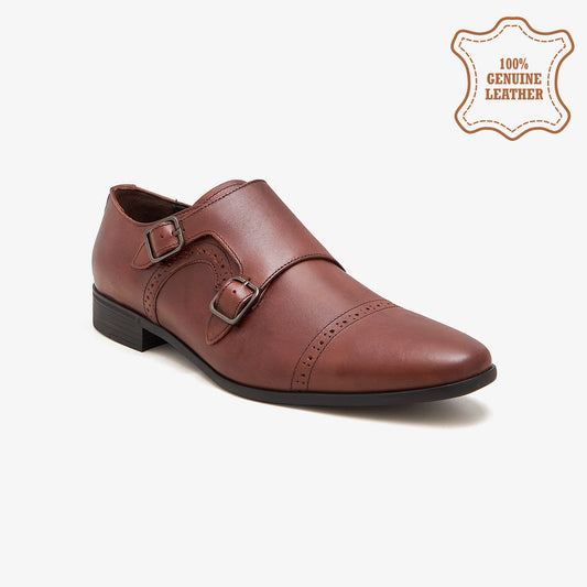 Men's Double Monk Strap Shoes