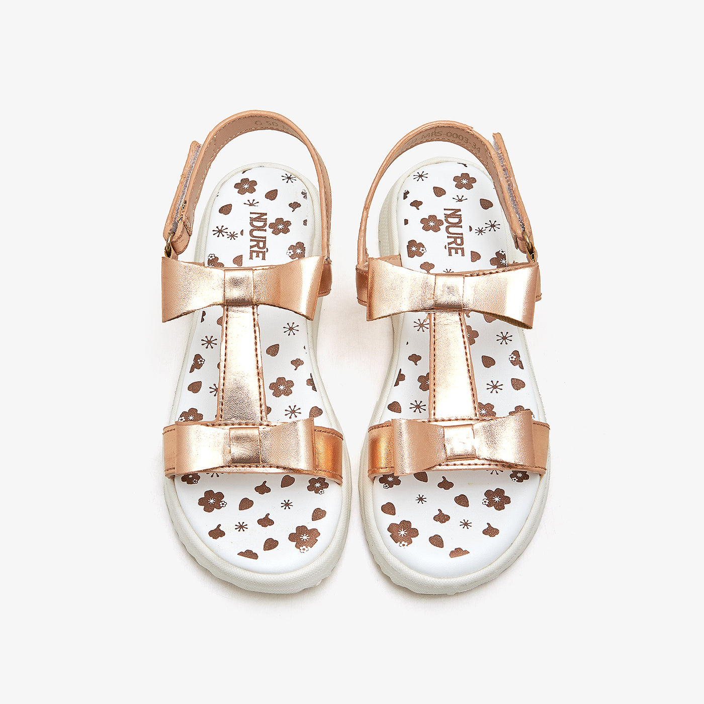Girls Glittery Sandals
