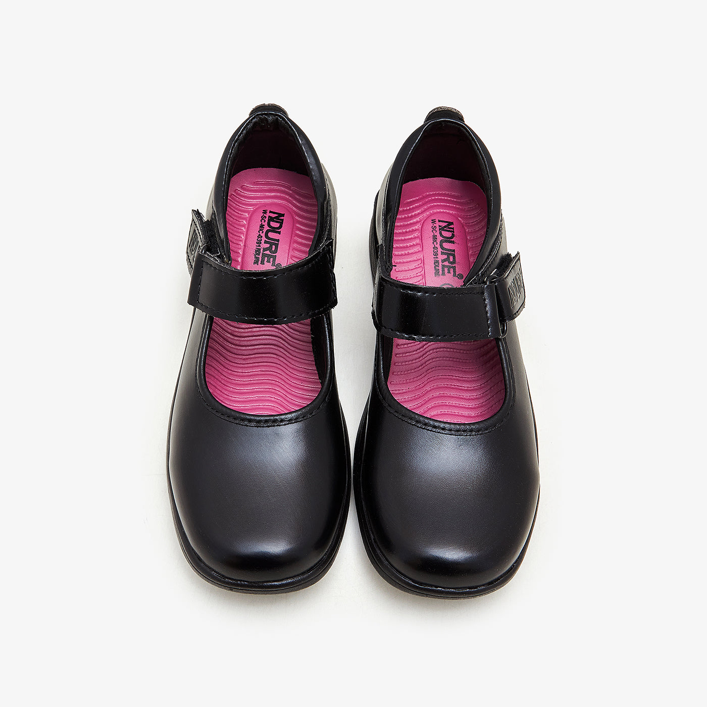 Buy GIRLS SCHOOL SHOES - Velcro Fastening School Shoes G-SC-MIC-0391 ...