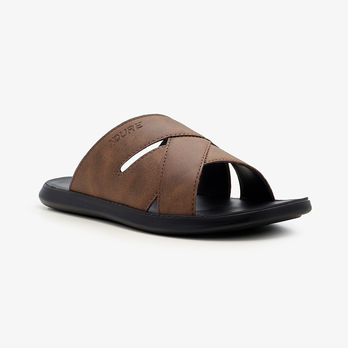 leather slippers for men