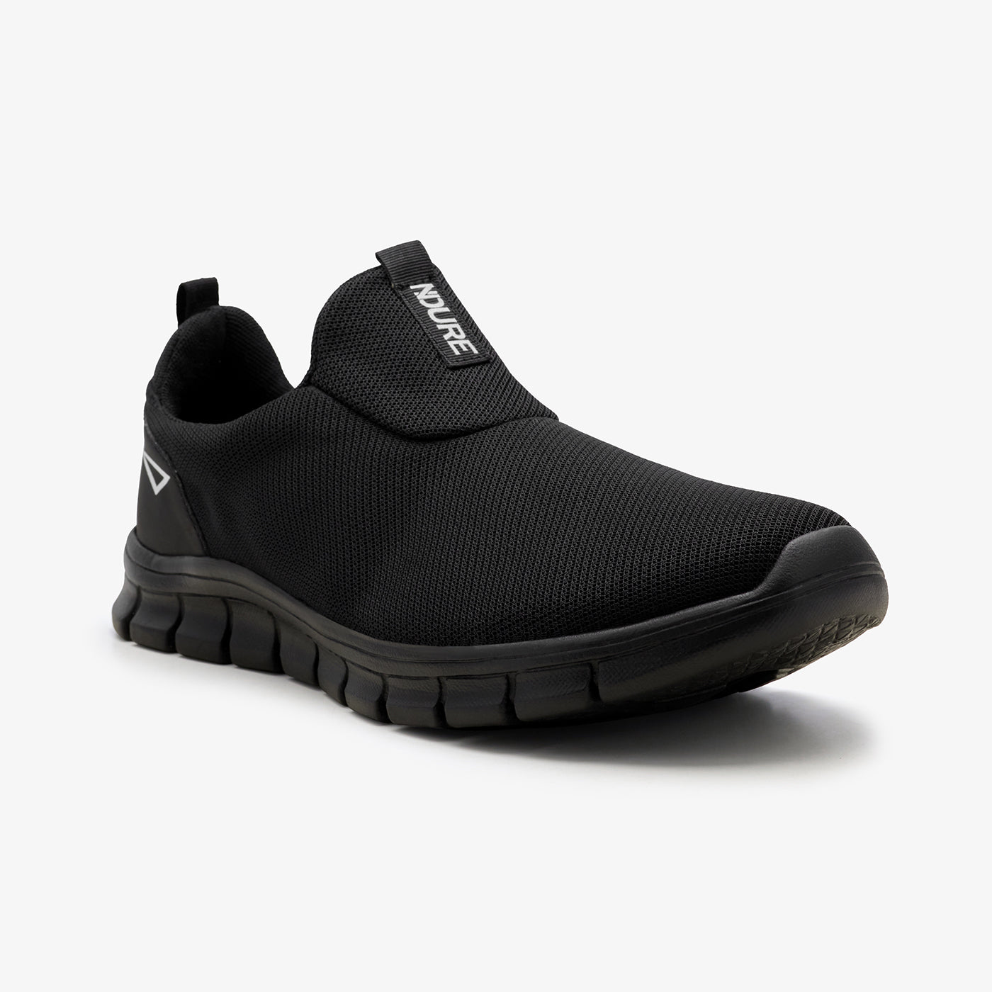 Men’s Black Slip-On Sneakers