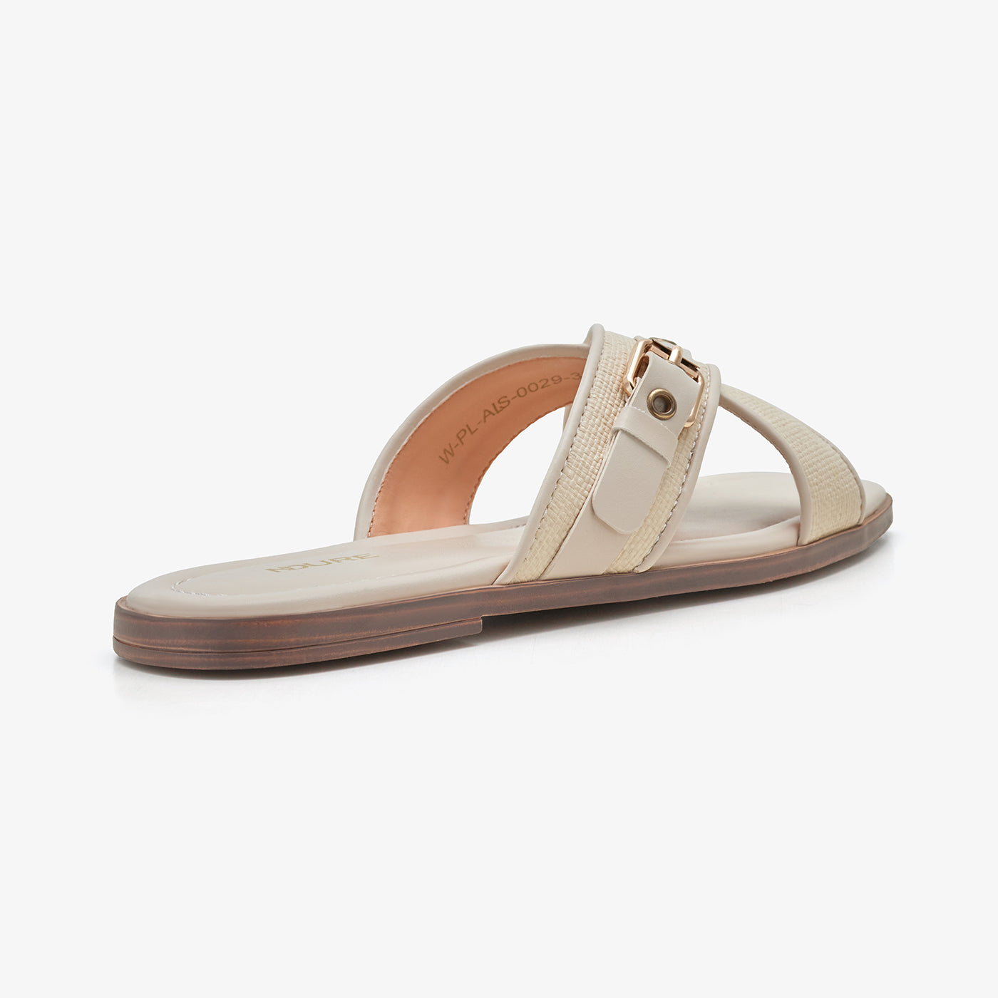 Women’s Fawn Cross Strap Slides