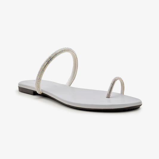 Women's Embellished Slides