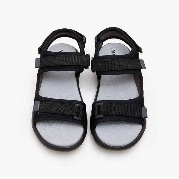 Buy BLK/GRY Smart Sandals for Men