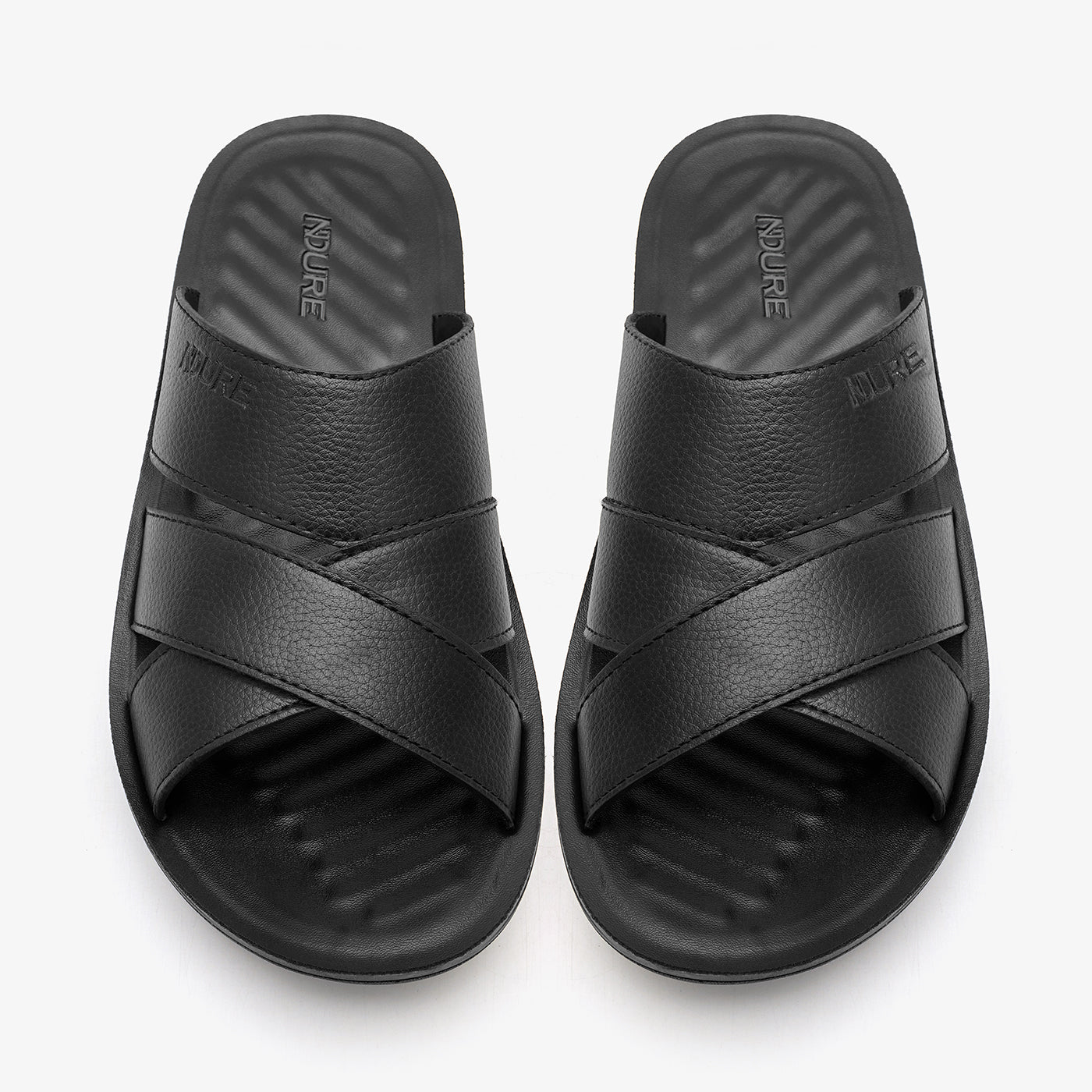 Men's Criss-Cross Slides