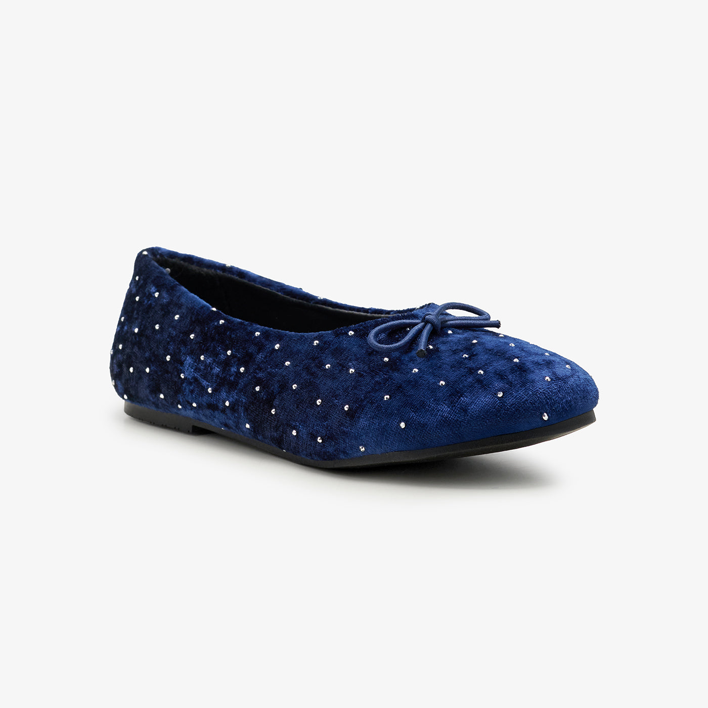 Girls' Suede Ballet Flats