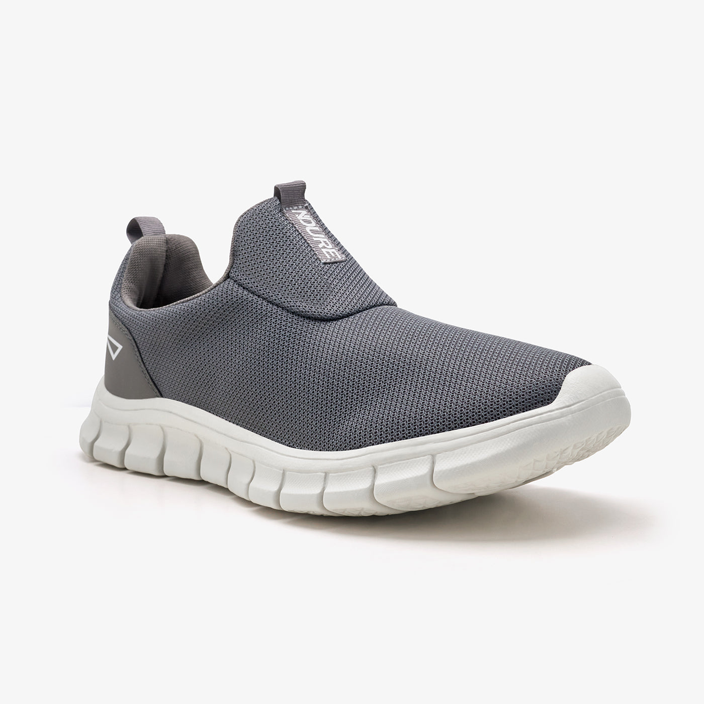 Men’s Grey Slip-On Sneakers