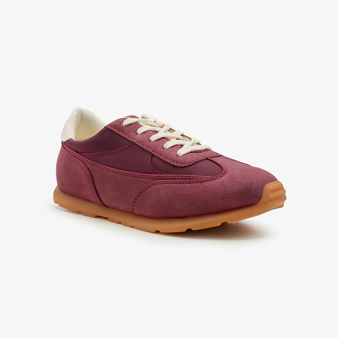 Girls' Contrast Sole Suede Sneakers