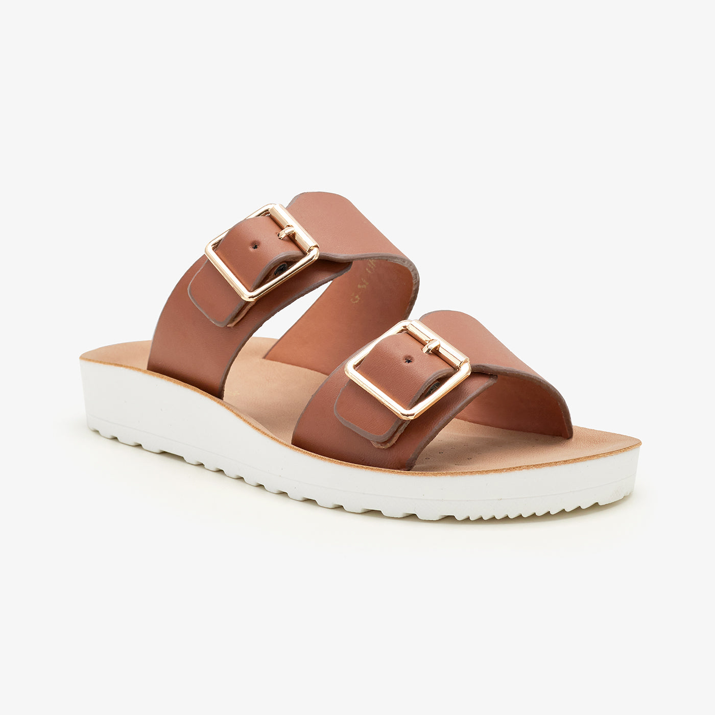 Girls' Dual Buckle Slides