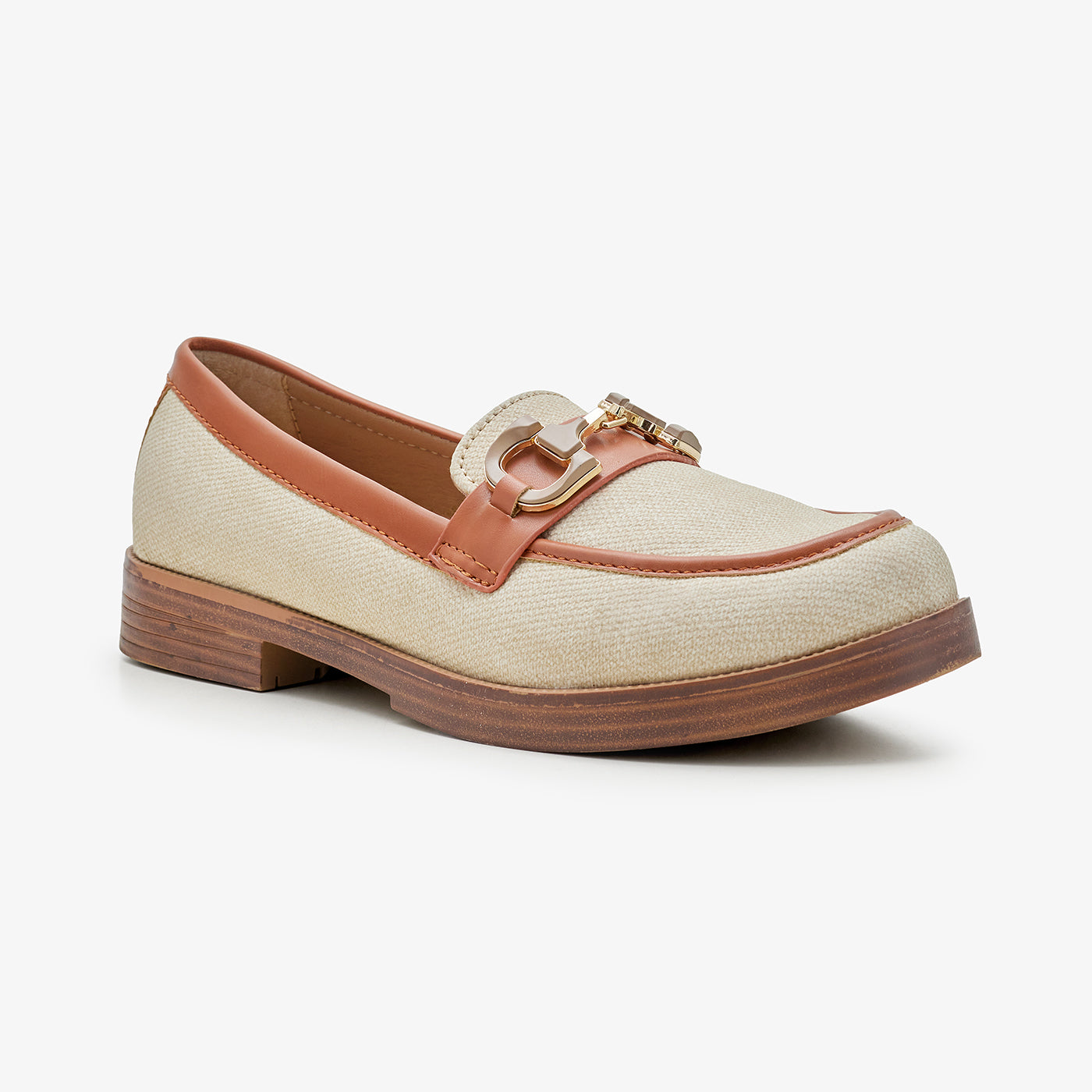 Women's Buckle Detail Loafers