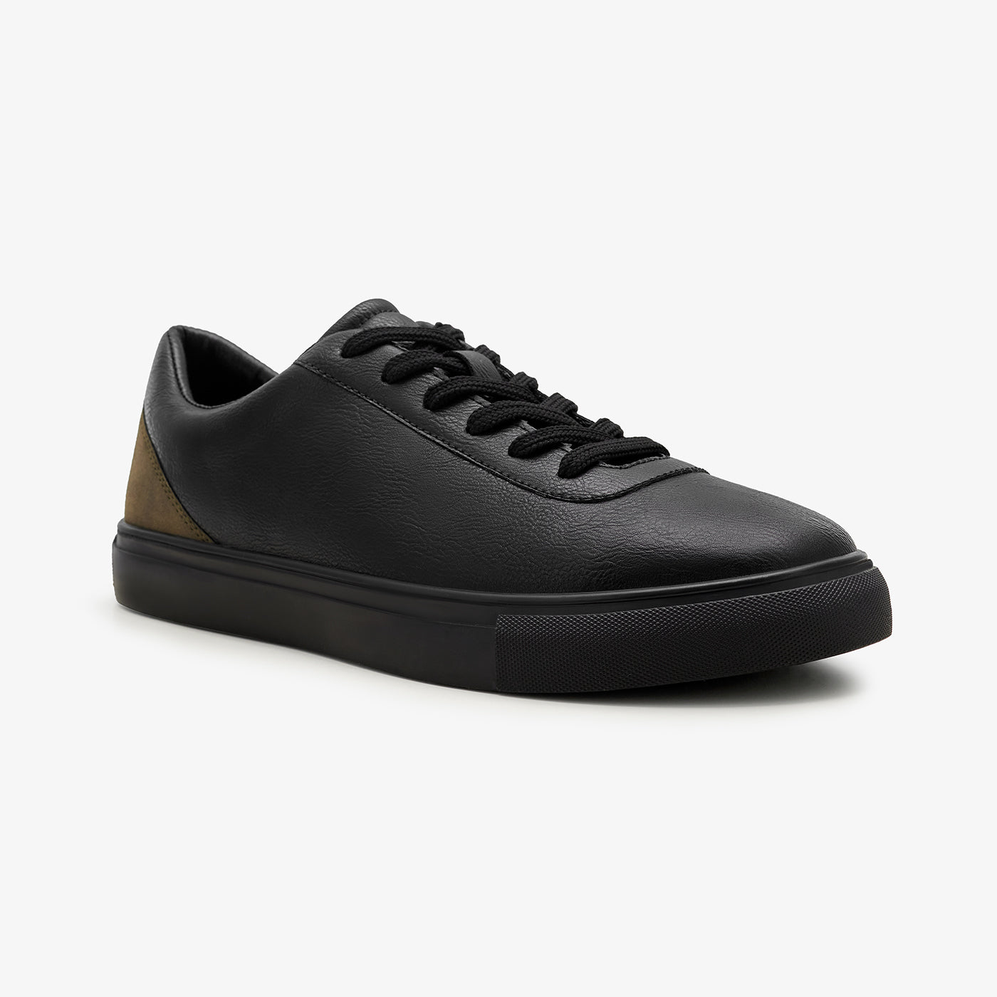 NDURE X HR – Men’s Tonal Black Sneaker with Contrast Heel – Limited Edition