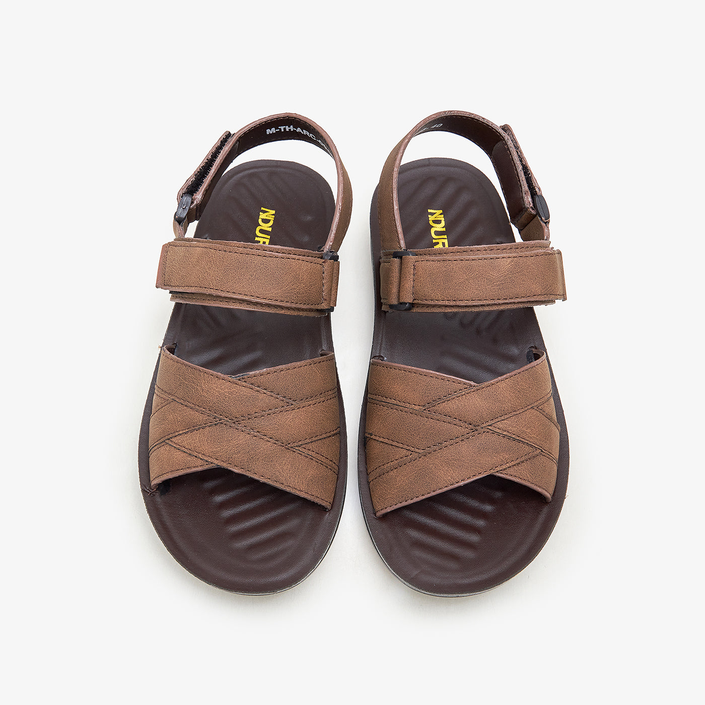 New Style Sandel Men Mirtos Men's Leather Ankle Strap Flat Sandal