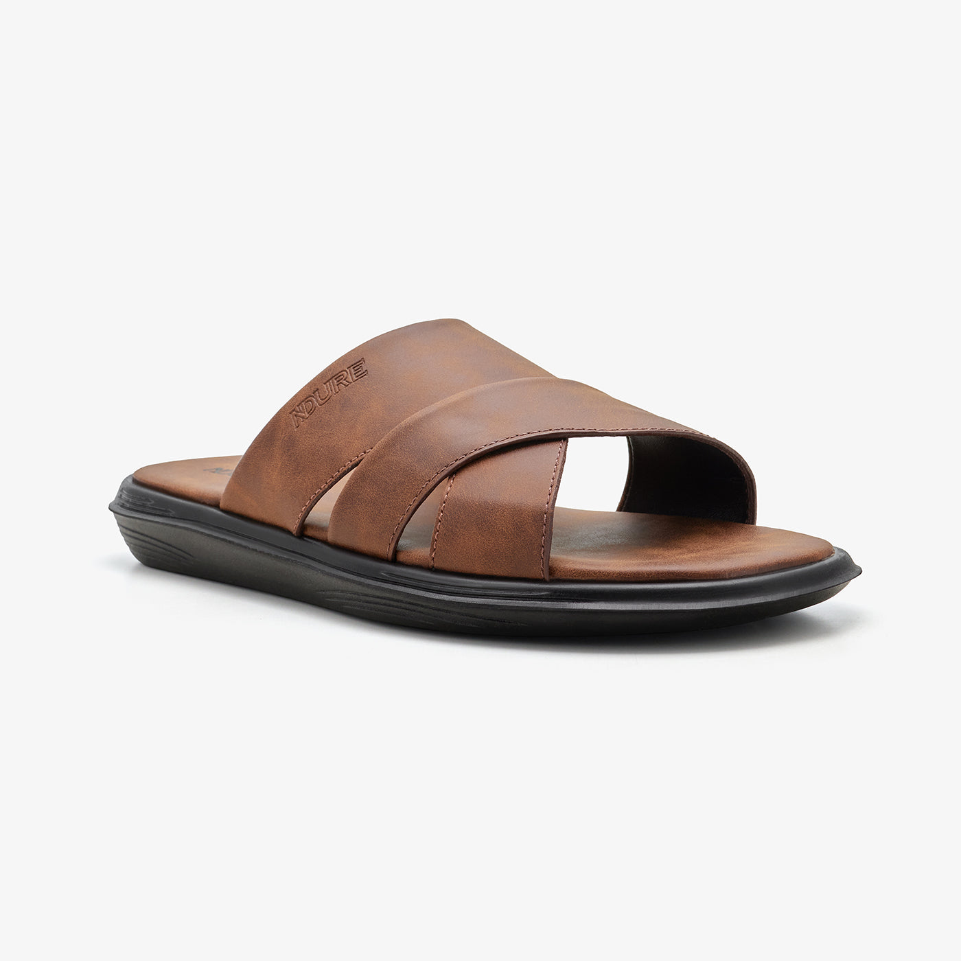 Men's Cross-Strap Slides