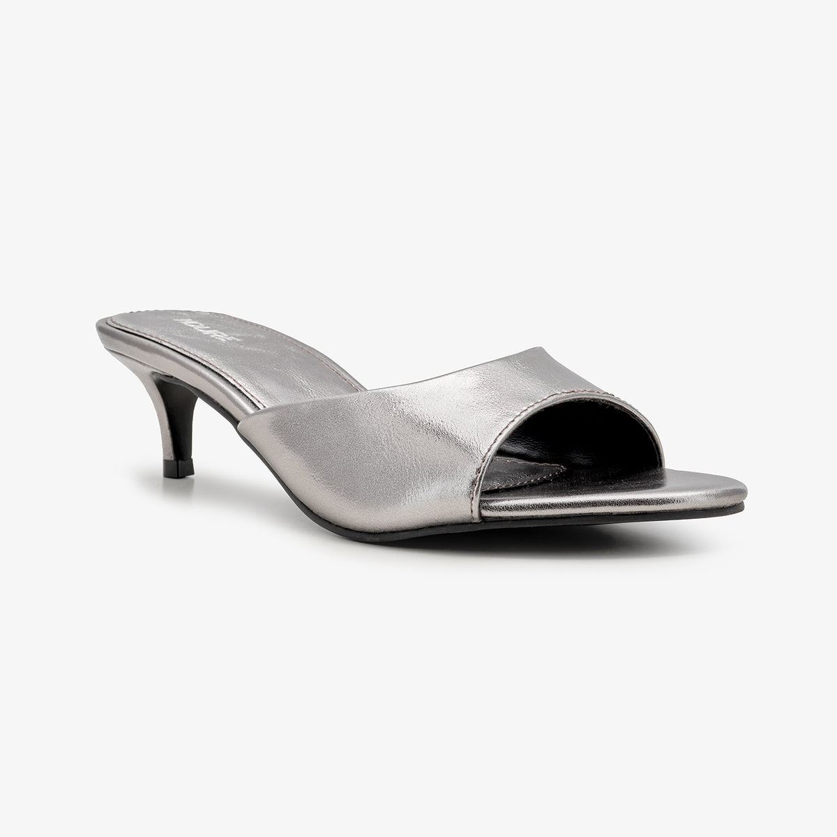 Women’s Metallic Kitten Heels