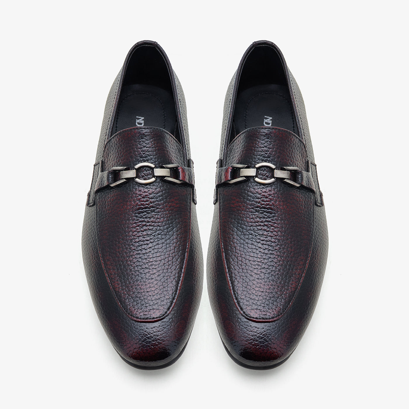 Men's Loafers with Metal Detail