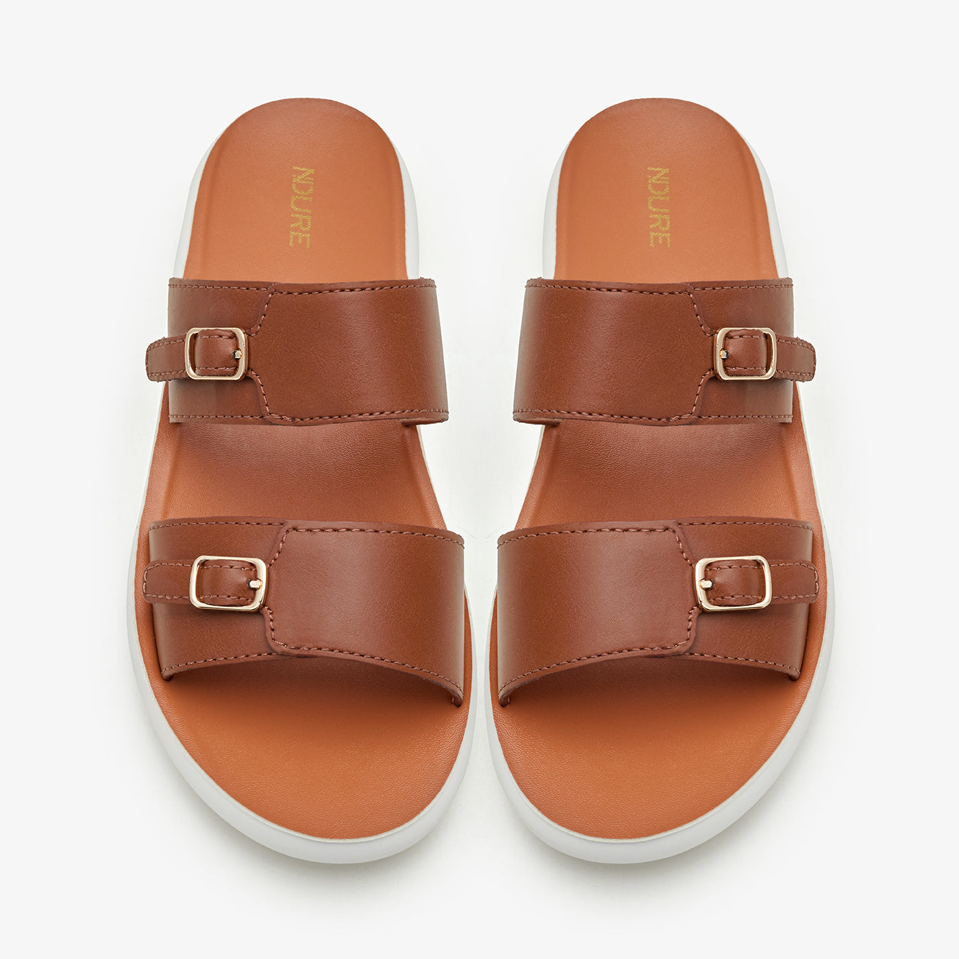 Women's Buckled Slides