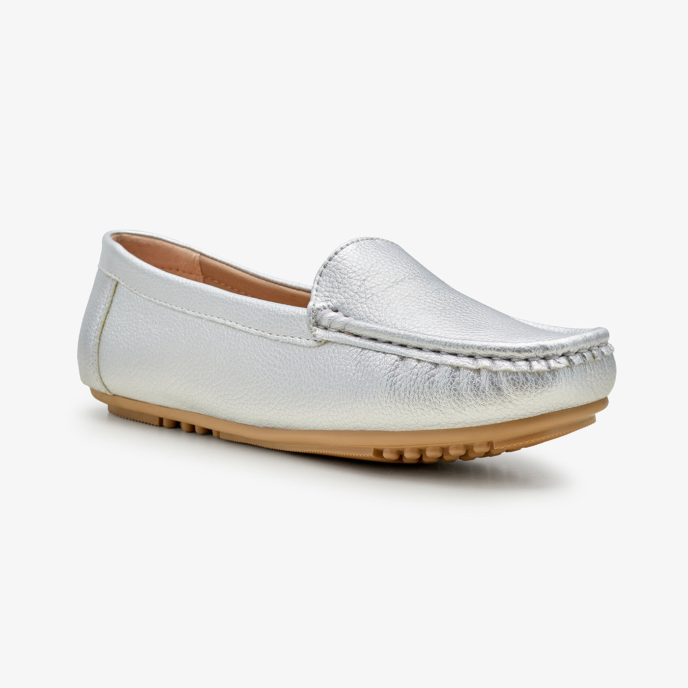 Women's Metallic Loafers