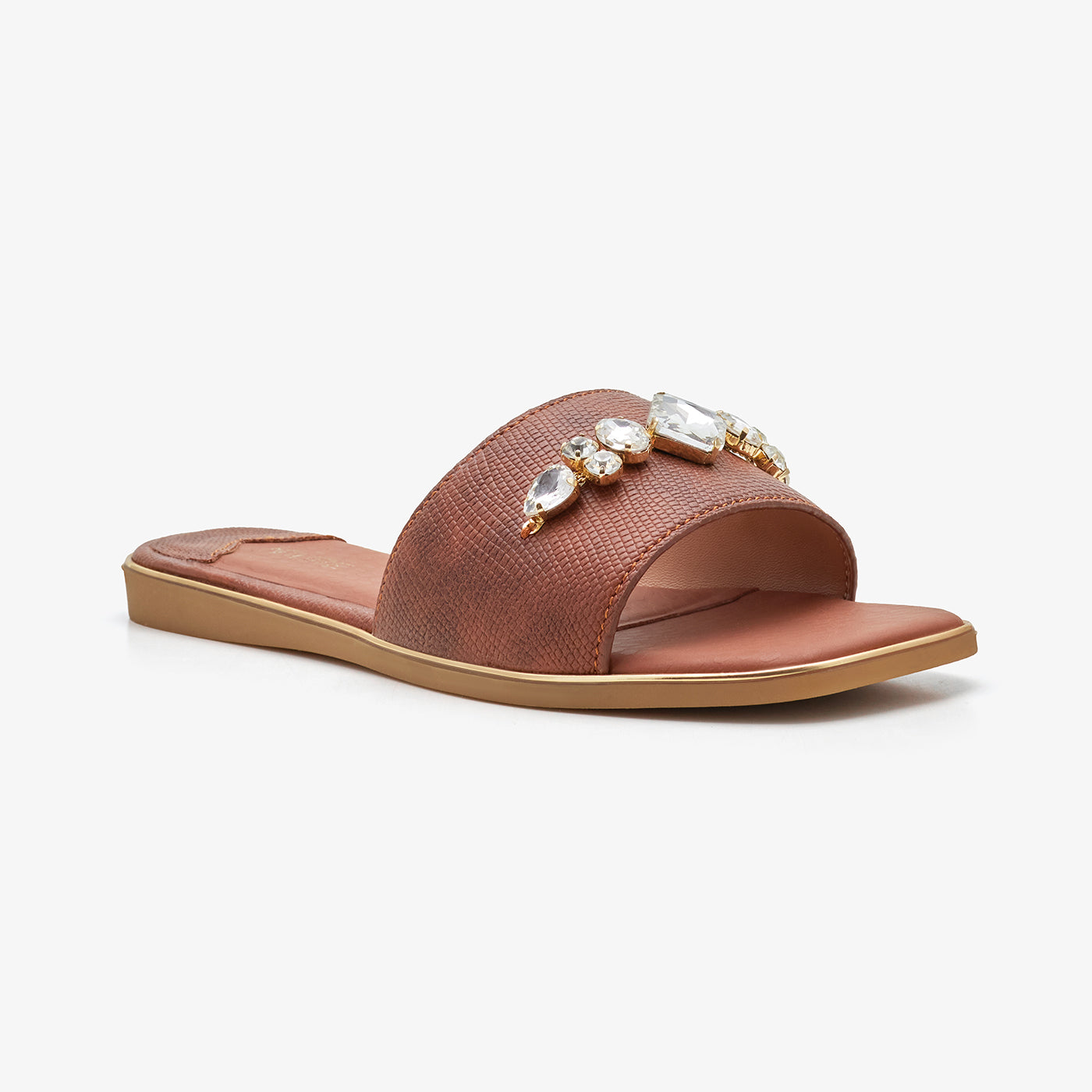 Women's Embellished Slides