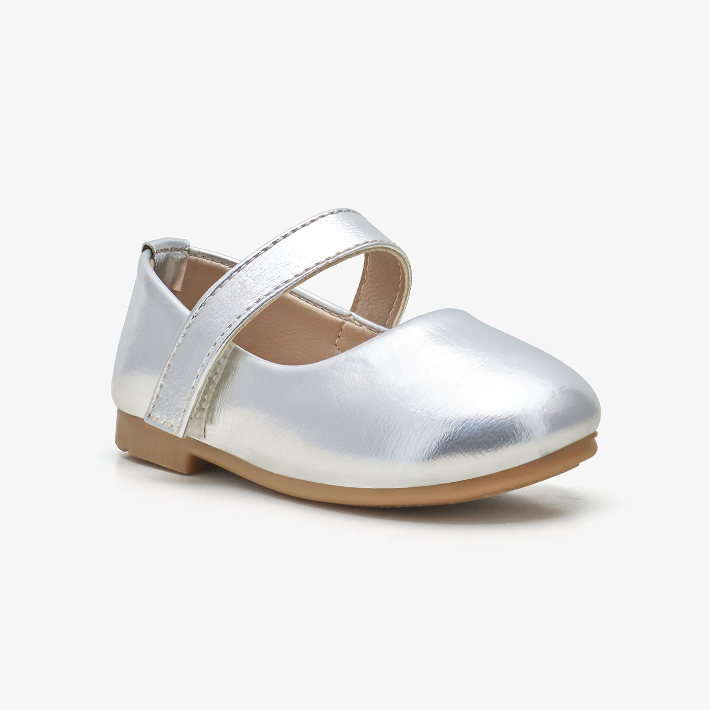 Girls' Metallic Pumps