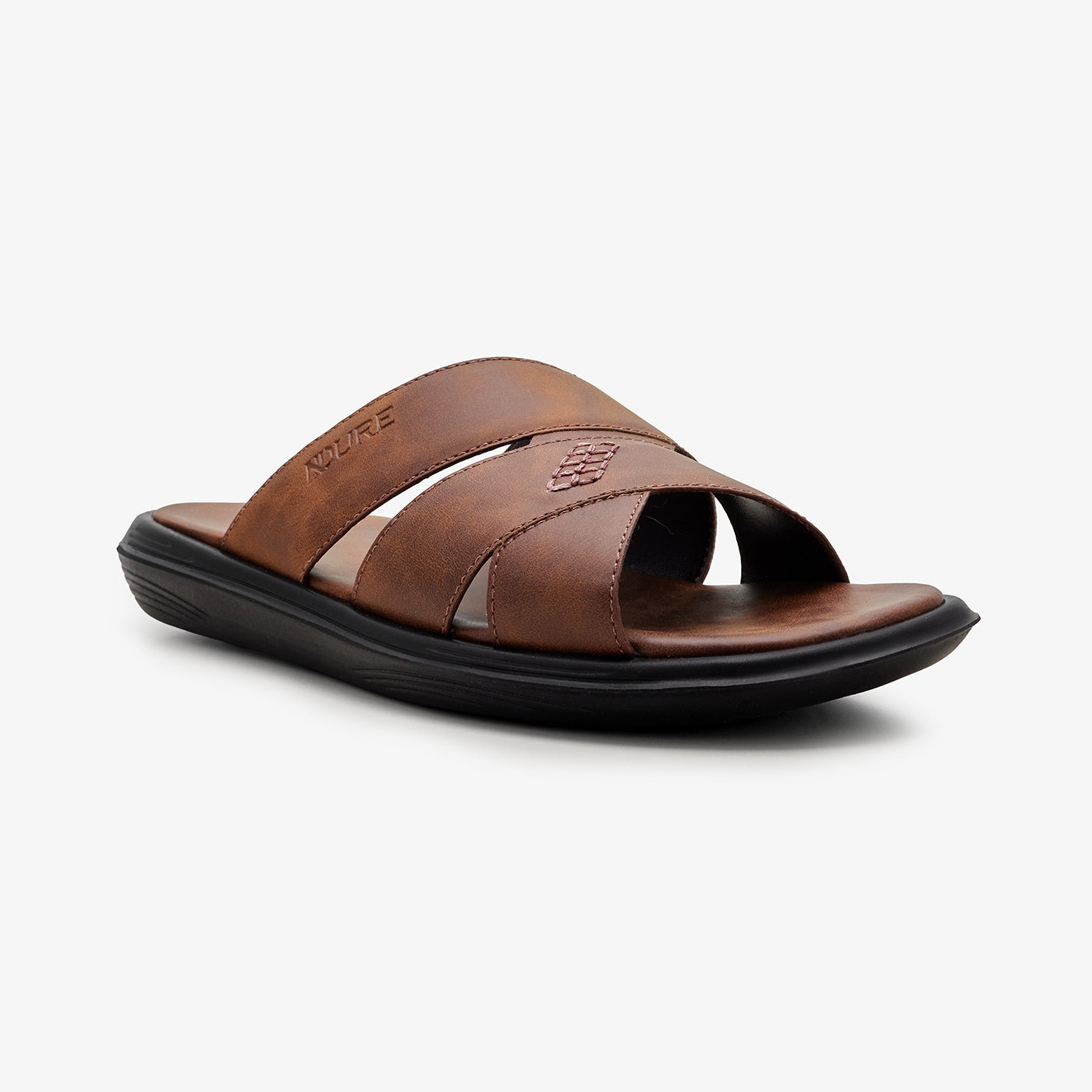 Men's Criss-Cross Slides