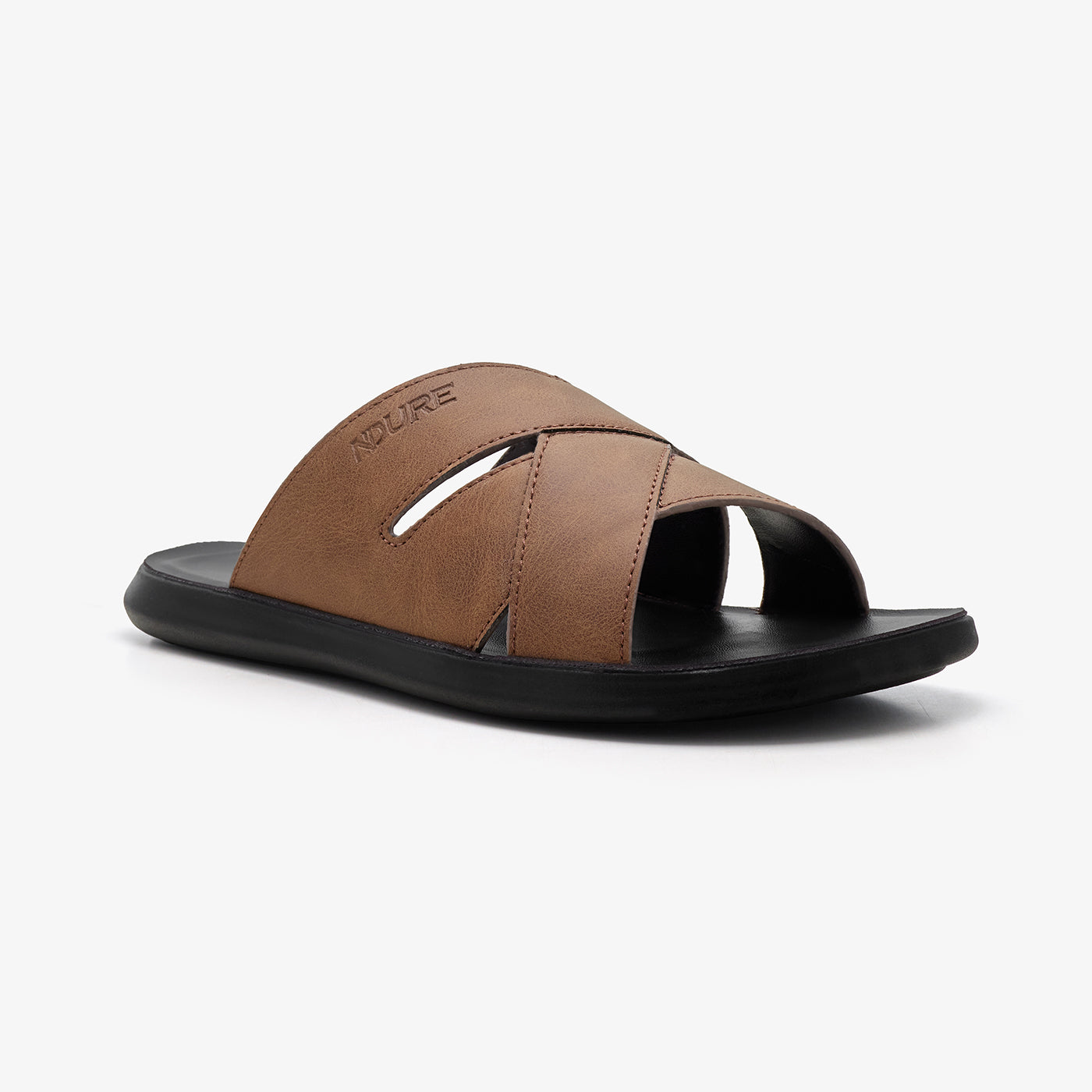 Men's Criss-Cross Slides