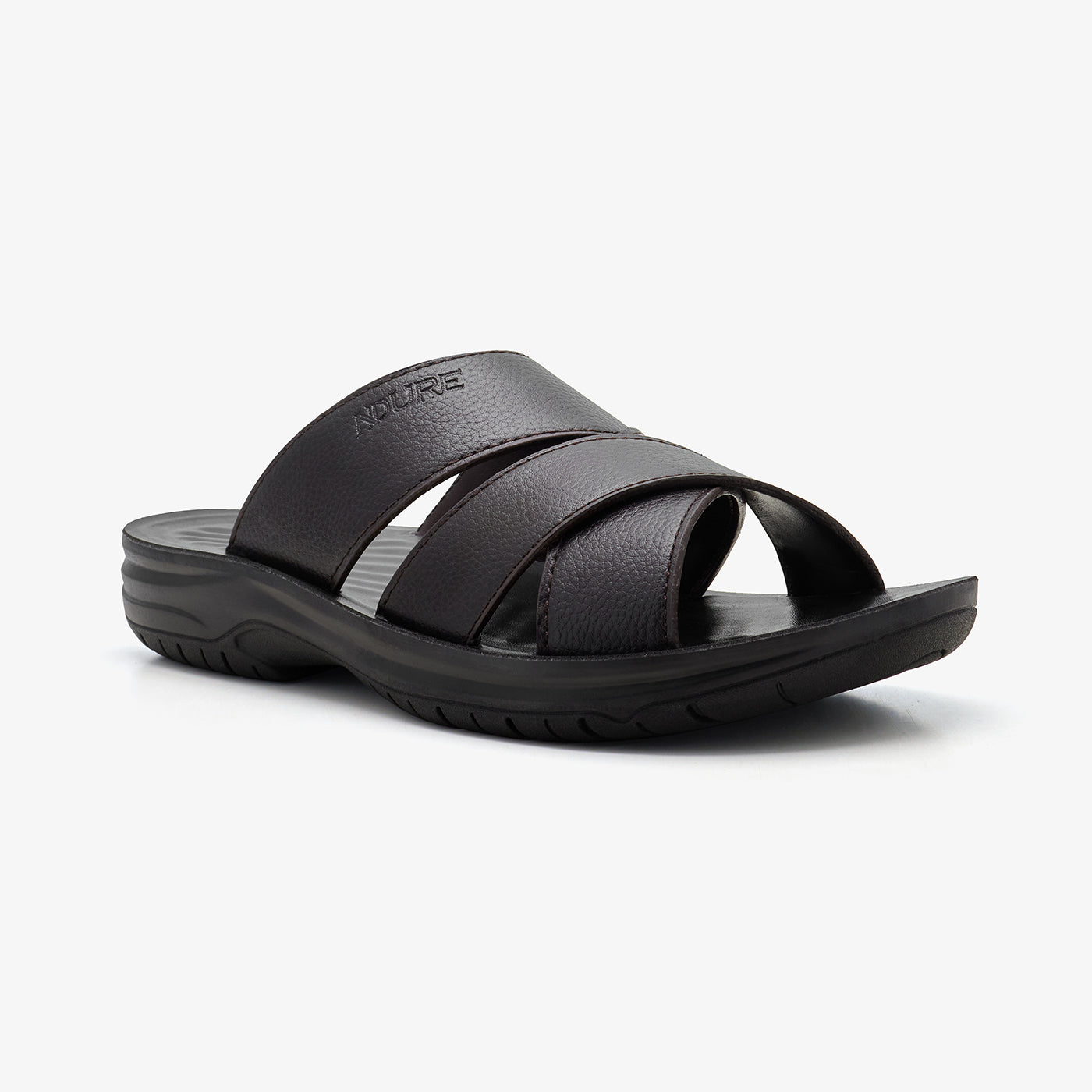 Men's Criss-Cross Slides