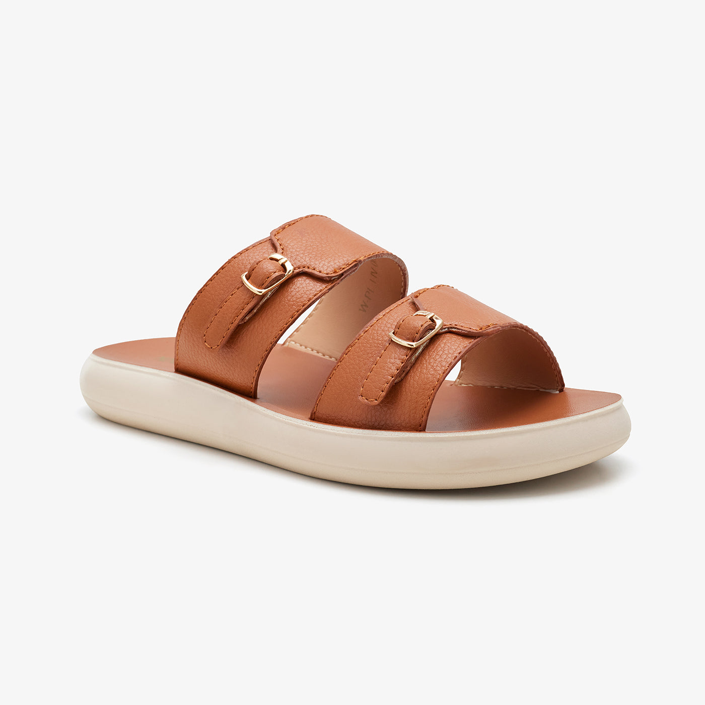 Women's Buckled Slides