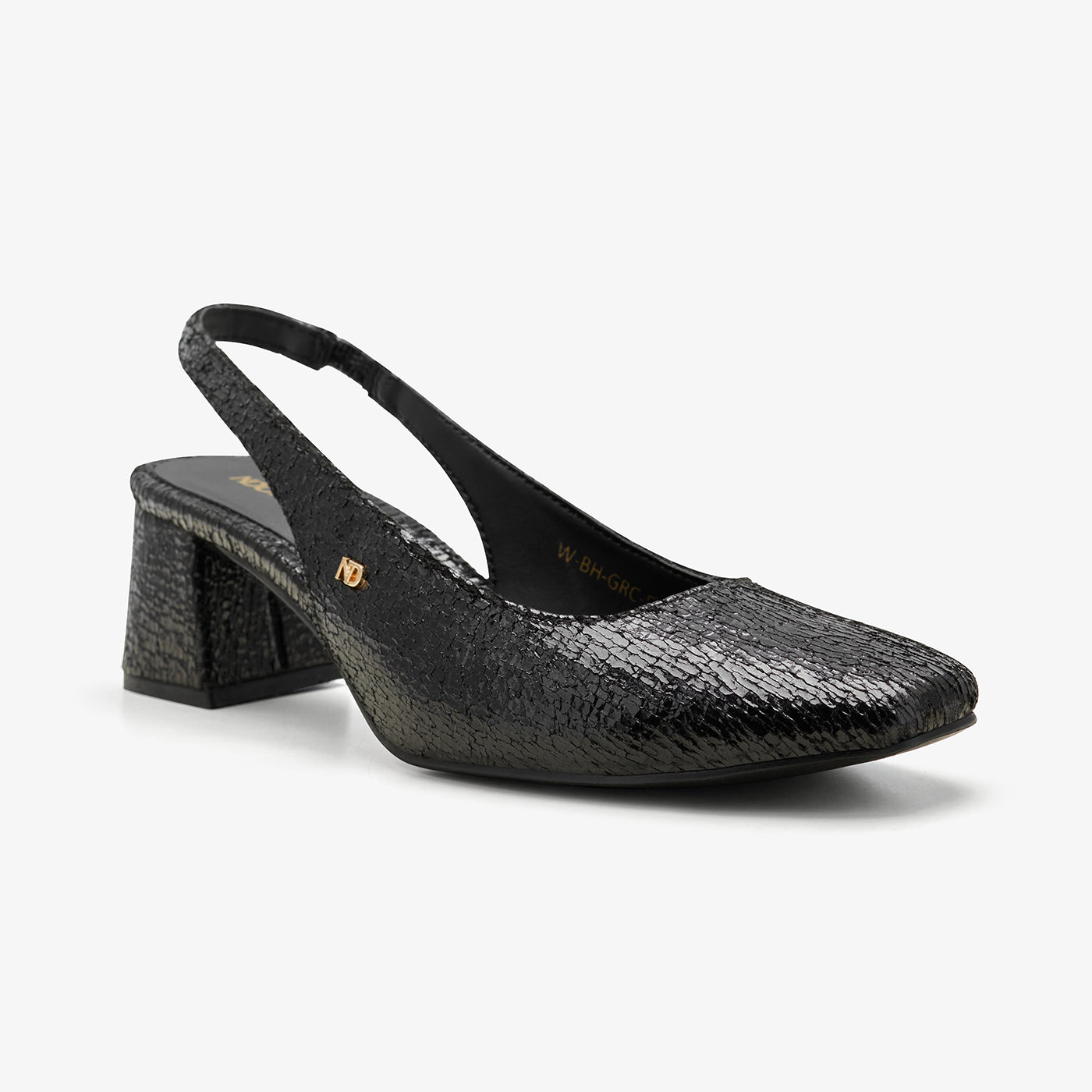 Women's Textured Slingback Heels