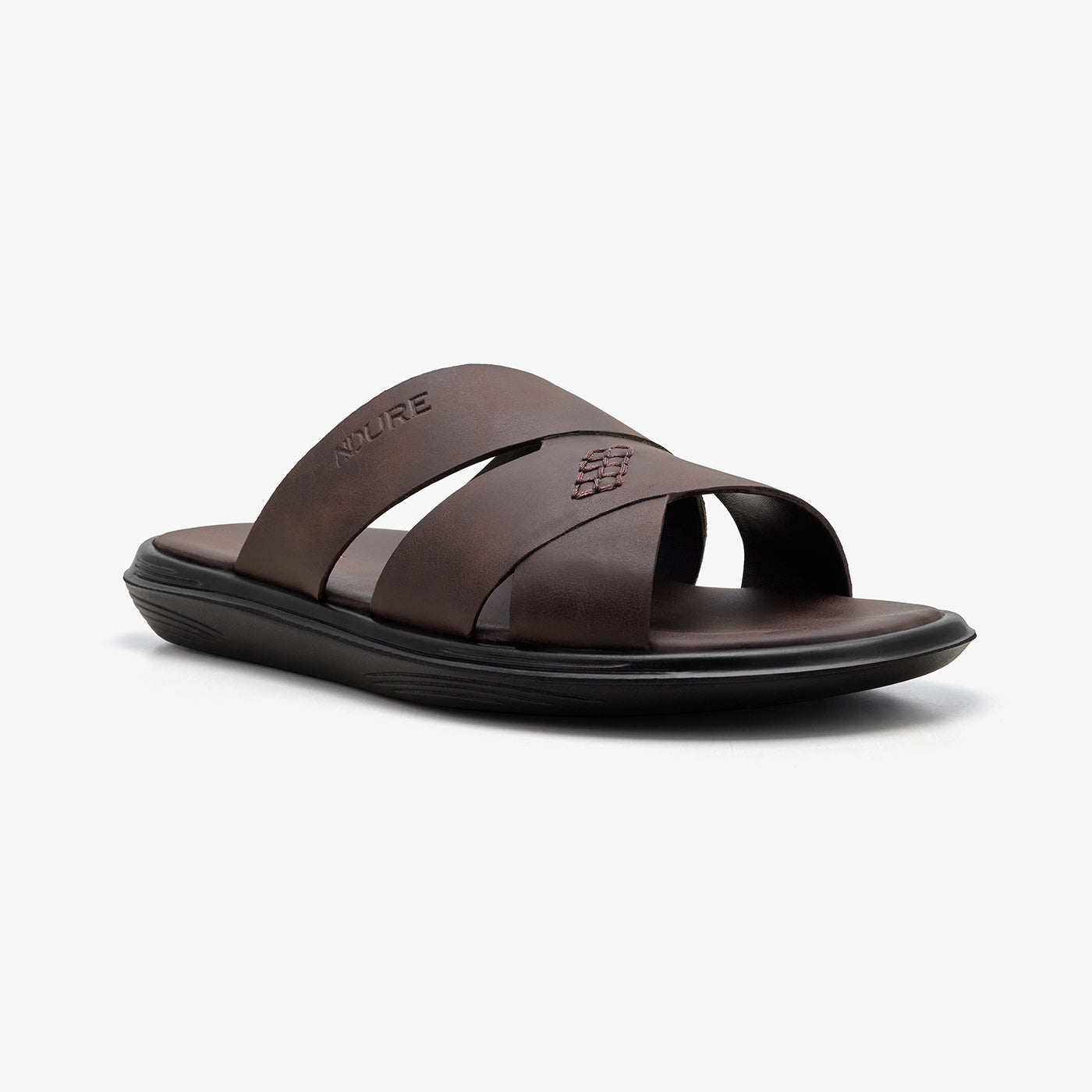 Men's Criss-Cross Slides