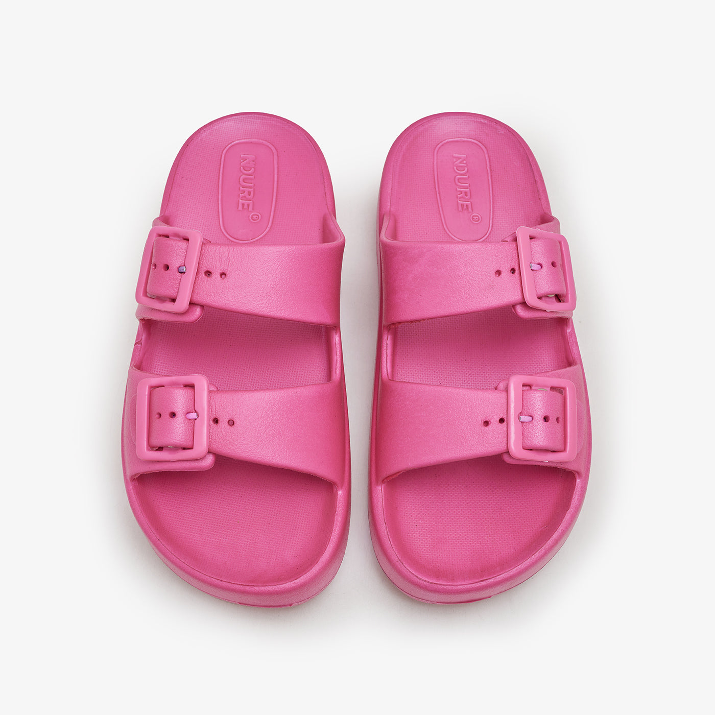 Girls' Puffy Slides