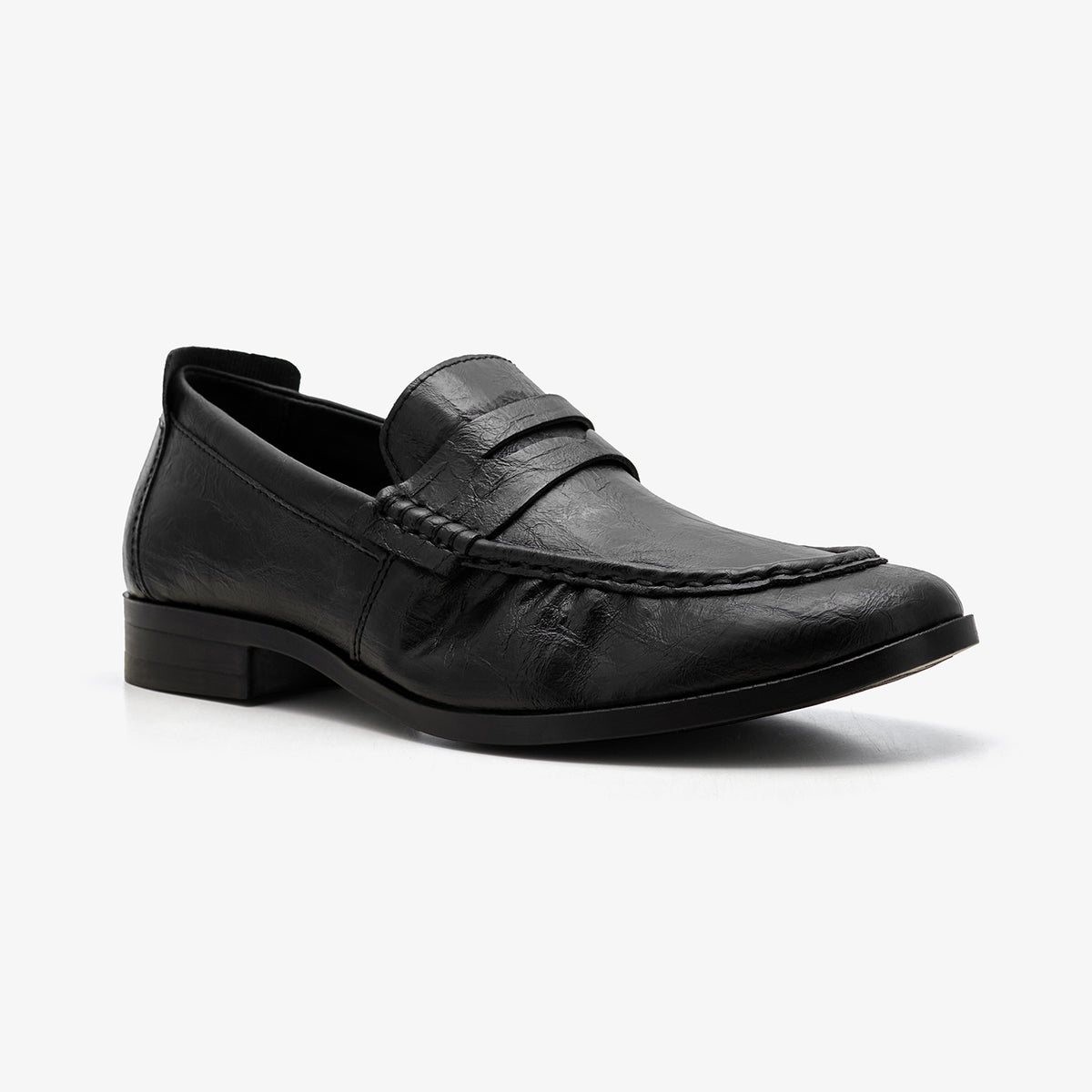 Men’s Textured Penny Loafers