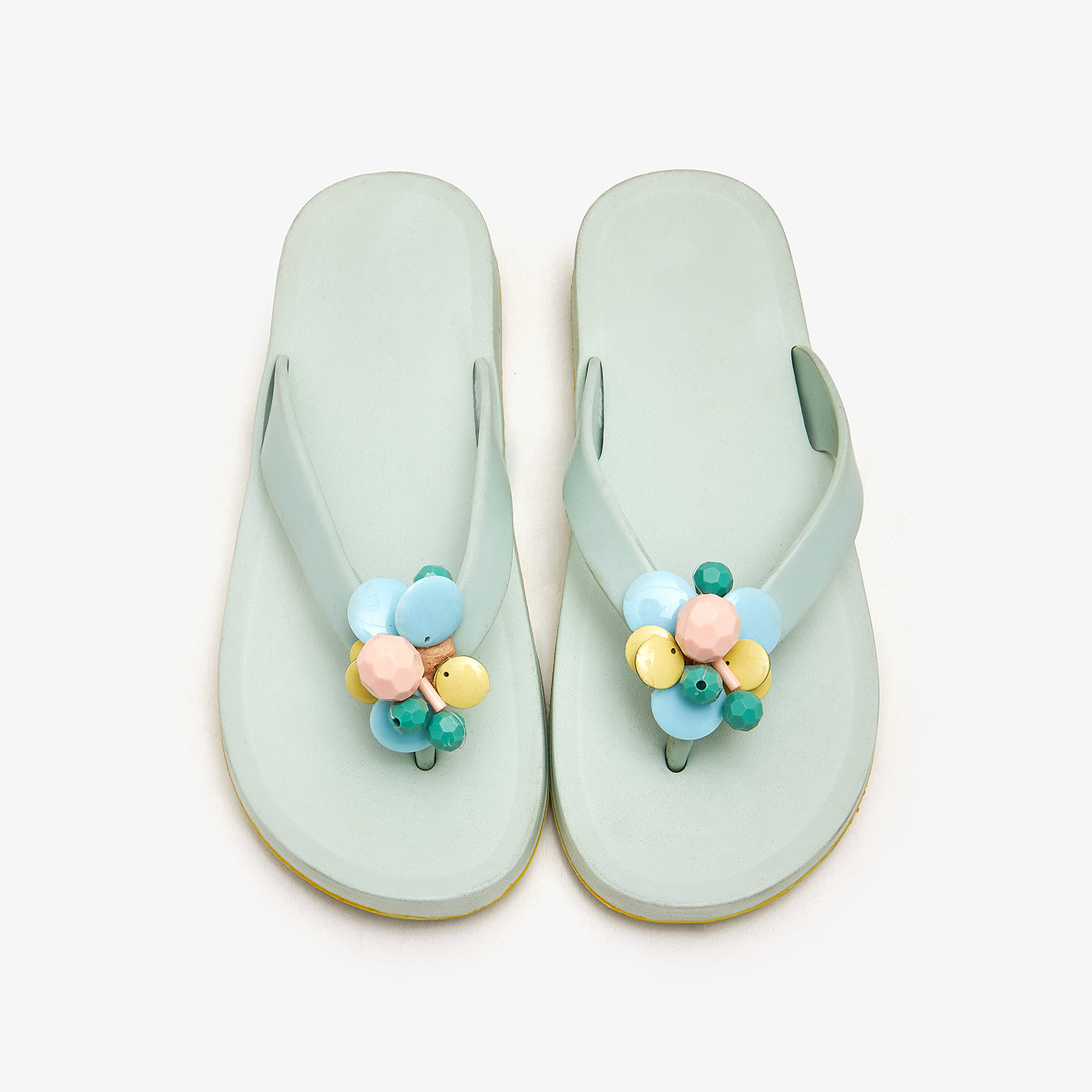 Beaded Chappals for Girls