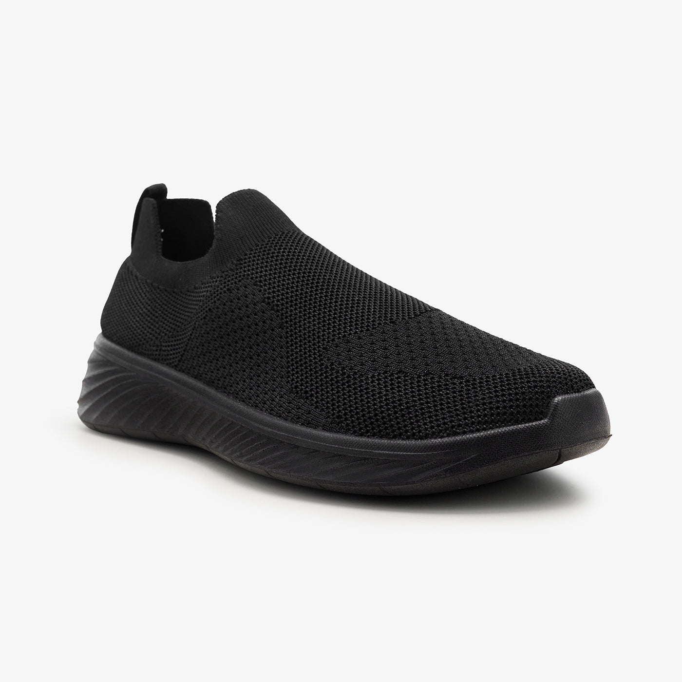 Men's Monochrome Slip-On Sneakers