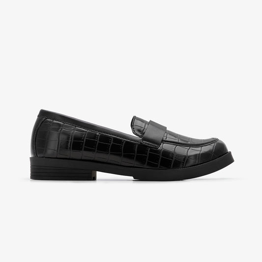 Women’s Embossed Penny Loafers